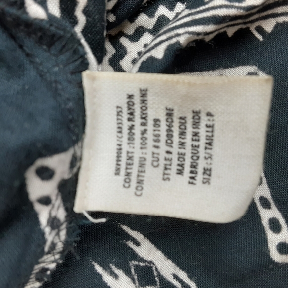 BILLABONG Blk/White Aztec Print Maxi Dress - Picture 5 of 8